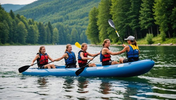 activités nautiques au camping robert : guide des sports nautiques en bord de lac