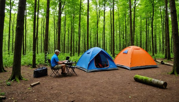 explorer la faune et la flore : itinéraires guidés au camping robert