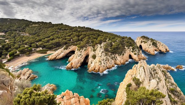 Top des randonnées sur le littoral de la costa brava