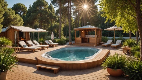 De plus en plus de campeurs choisissent leur camping à fréjus en fonction du spa plutôt que de la piscine