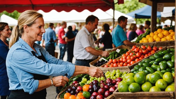 Découvrez les marchés locaux : trésors gastronomiques de saison