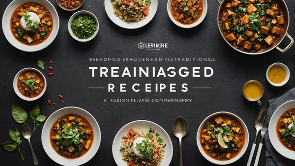 Recettes traditionnelles revisitées : fusion de saveurs locales et contemporaines