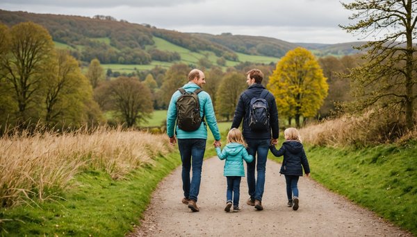 Guide des balades familiales : itinéraires adaptés pour tous