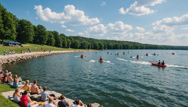 Les meilleures activités nautiques lors de séjours en bord de lac