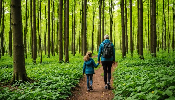 Les bienfaits de la nature pour le bien-être physique et mental