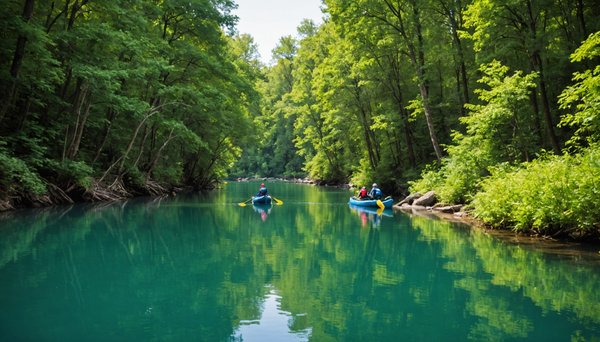 Aventures aquatiques : Parcourez des itinéraires nautiques près du camping