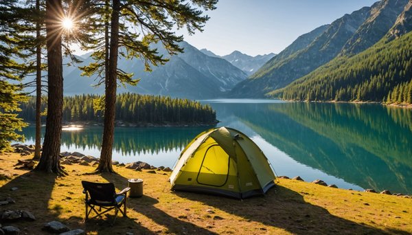 Comment choisir l'hébergement idéal pour une expérience de camping au lac