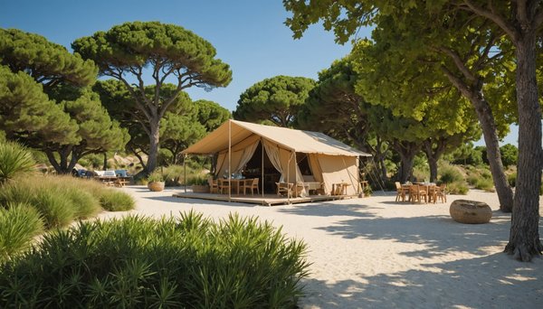 Un camping de luxe sur l'île de ré : gastronomie et confort aux grenettes